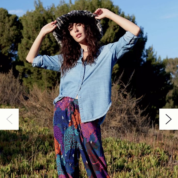 FARM Rio Pants - Farm Rio Anthropologie Sami Wildcat Pants